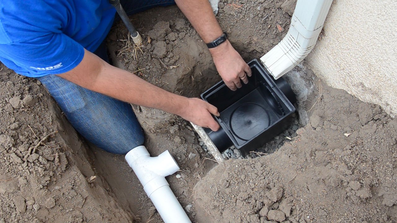 French Drain Installation