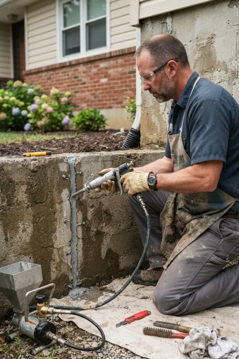 Foundation Crack Repair in New Jersey