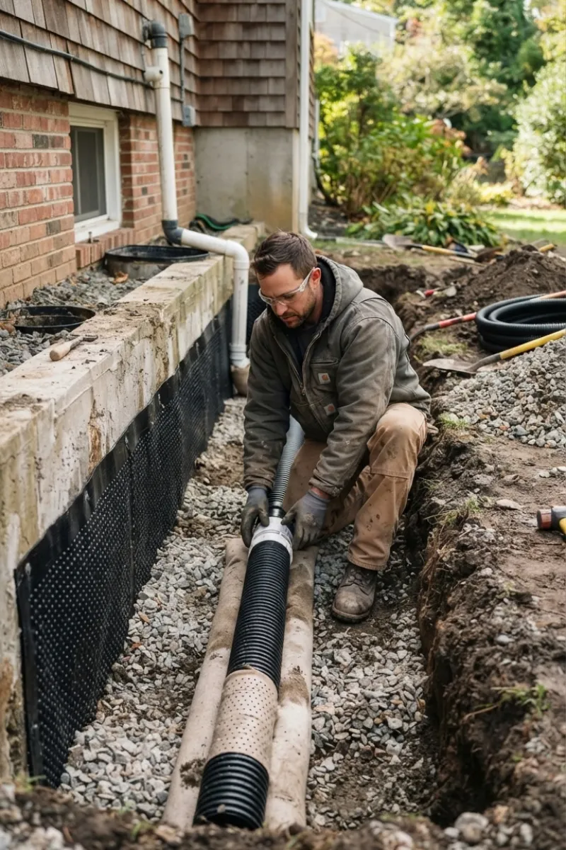 Foundation Drainage Services in New Jersey