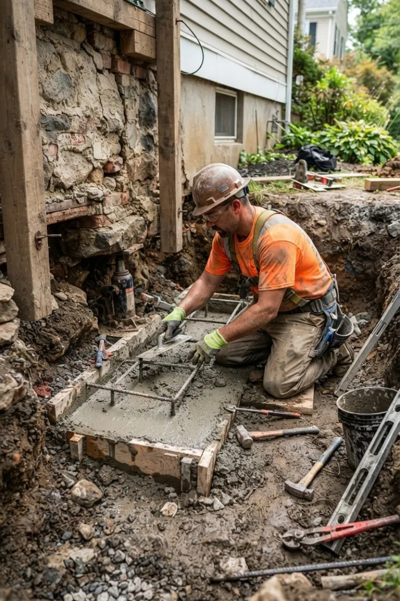 Foundation Underpinning Concrete Support in New Jersey