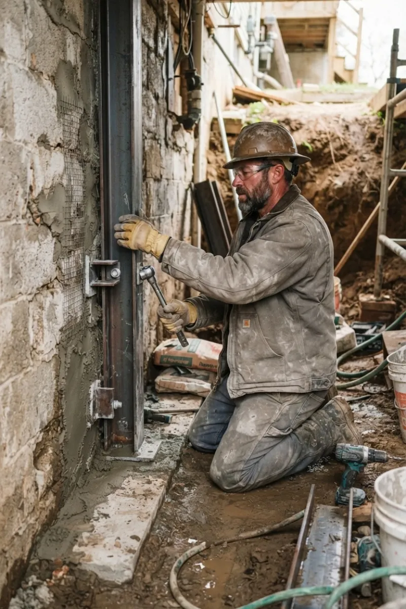 Foundation Wall Reinforcement Repairs in New Jersey