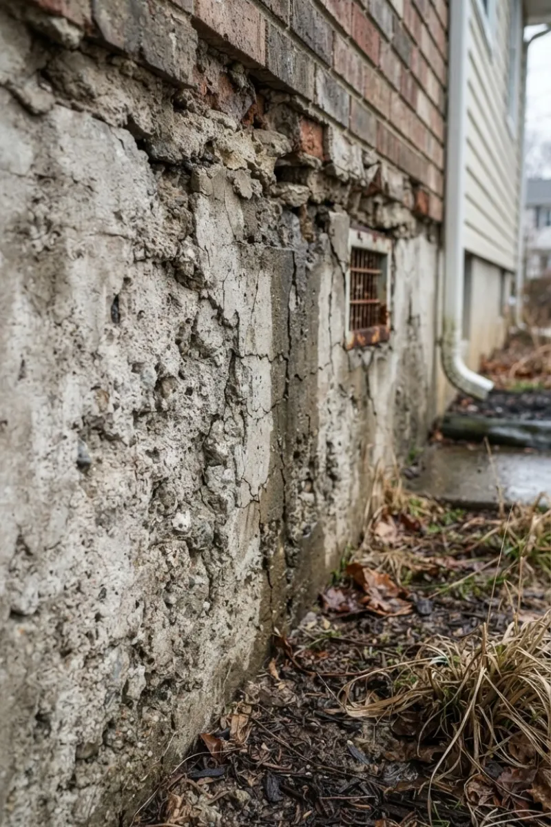 Residential Foundation Freeze Thaw Damage
