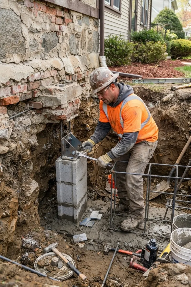 Structural Stabilization Foundation Underpinning Services in New Jersey